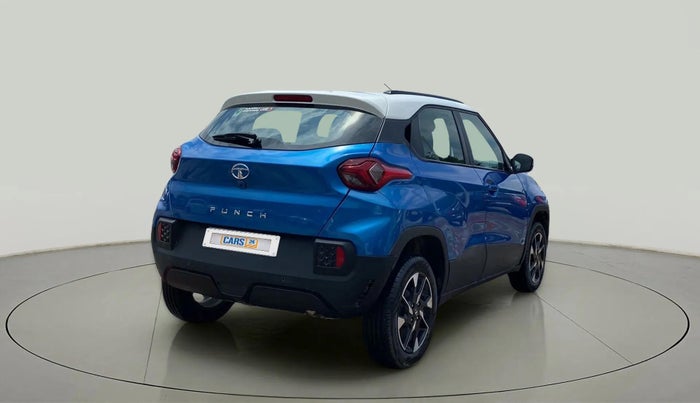 2023 Tata PUNCH CREATIVE AMT 1.2 RTN DUAL TONE, Petrol, Automatic, 3,844 km, Right Back Diagonal
