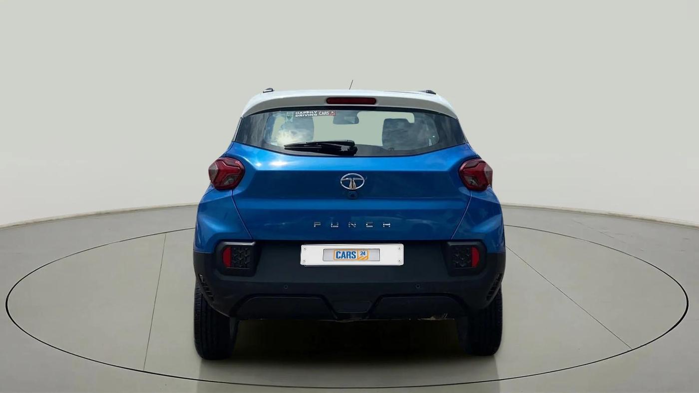 2023 Tata PUNCH CREATIVE AMT 1.2 RTN DUAL TONE, Petrol, Automatic, 3,844 km, Back/Rear