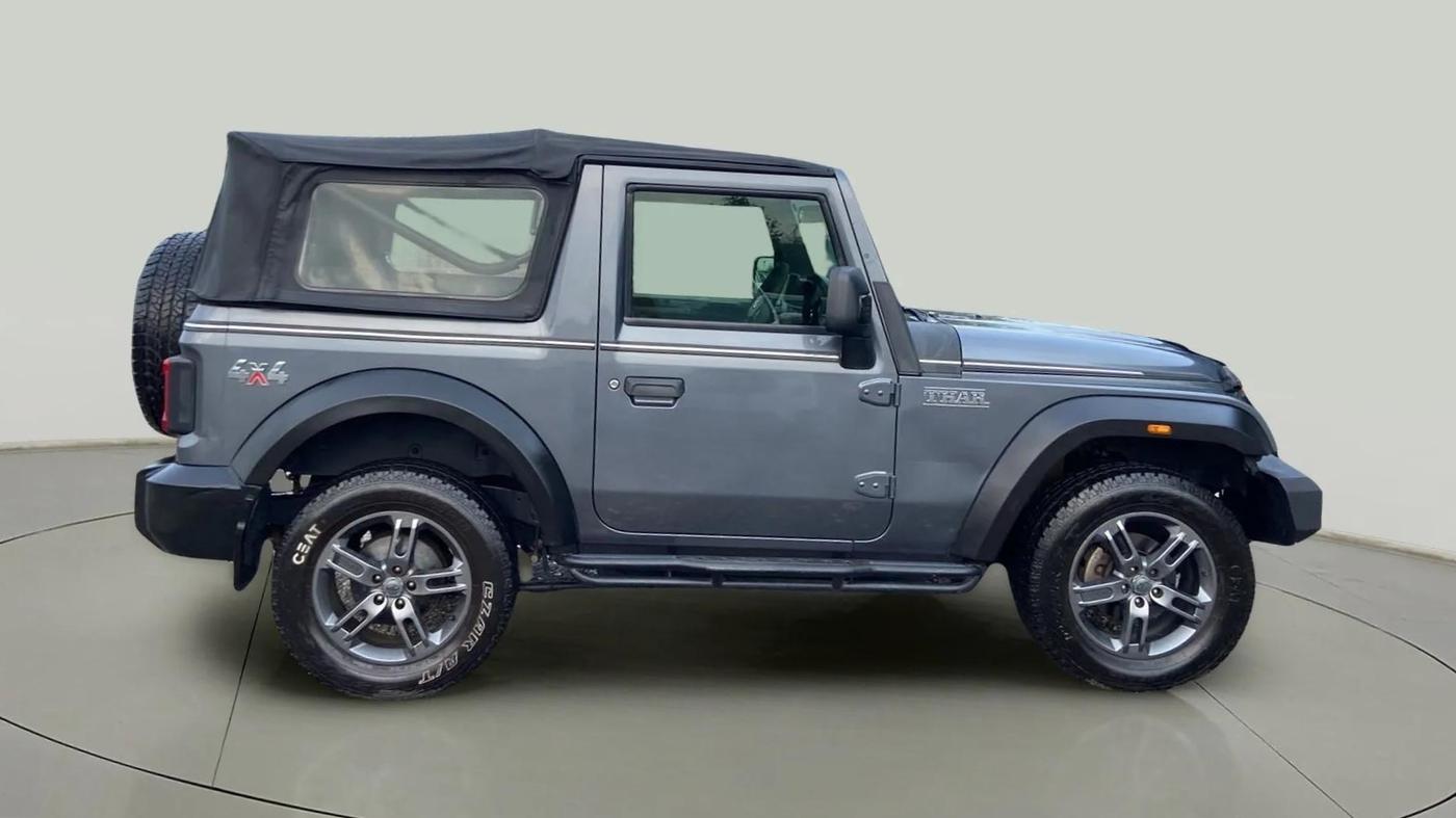 2021 Mahindra Thar LX  P 4WD AT CONVERTIBLE, Petrol, Automatic, 28,712 km, Right Side View