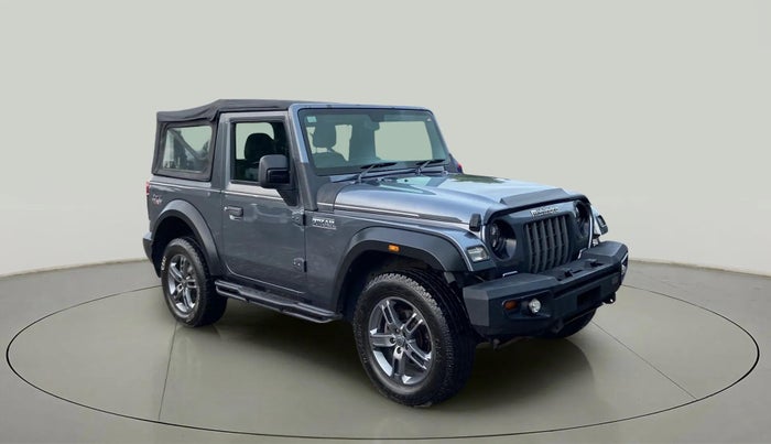 2021 Mahindra Thar LX  P 4WD AT CONVERTIBLE, Petrol, Automatic, 28,390 km, Right Front Diagonal