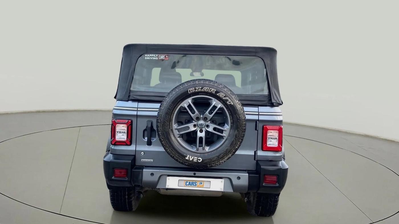 2021 Mahindra Thar LX  P 4WD AT CONVERTIBLE, Petrol, Automatic, 28,712 km, Back/Rear