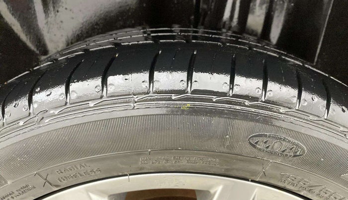 2021 Volkswagen Vento HIGHLINE PLUS 1.0L TSI AT, Petrol, Automatic, 45,875 km, Left Rear Tyre Tread