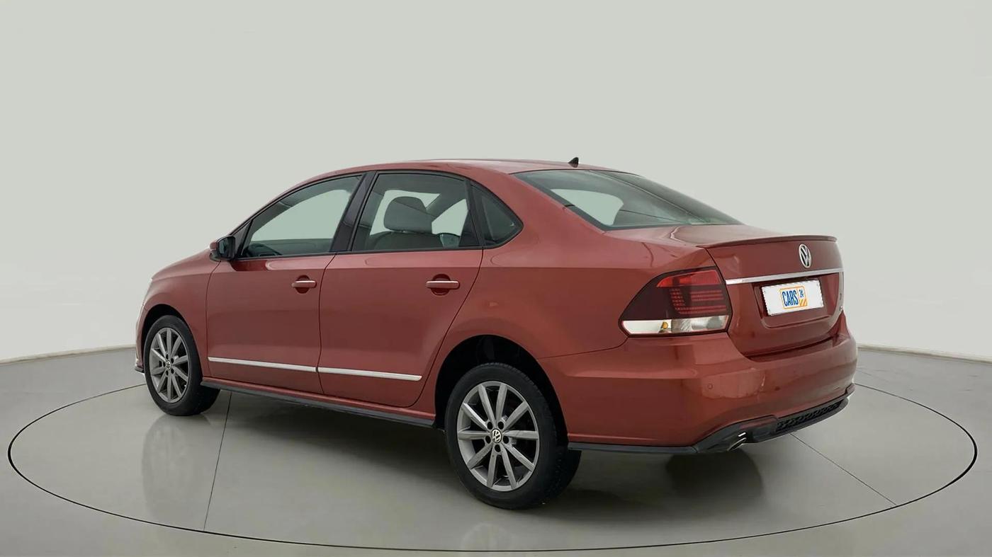 2021 Volkswagen Vento HIGHLINE PLUS 1.0L TSI AT, Petrol, Automatic, 45,875 km, Left Back Diagonal