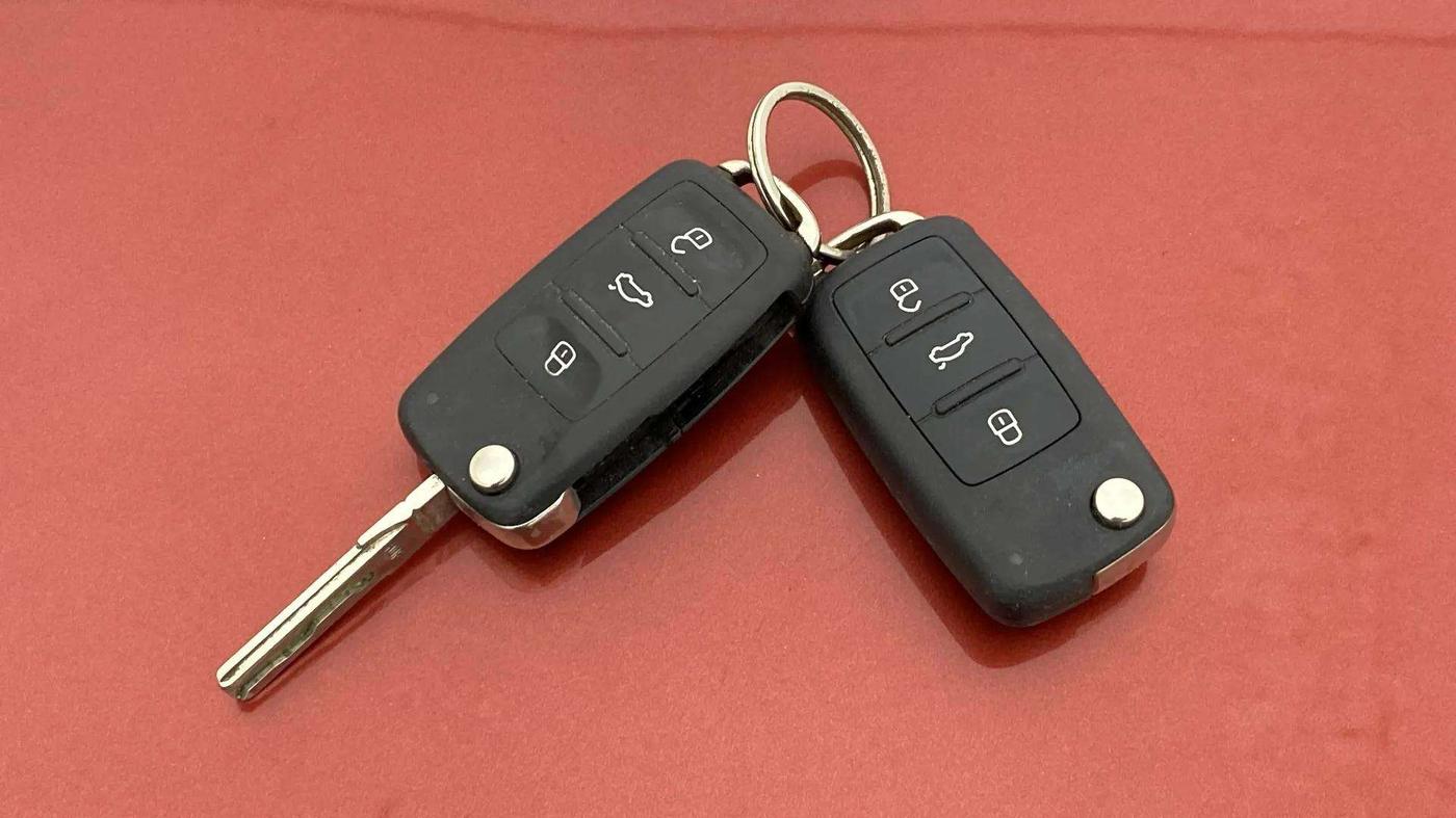 2021 Volkswagen Vento HIGHLINE PLUS 1.0L TSI AT, Petrol, Automatic, 45,875 km, Key Close Up
