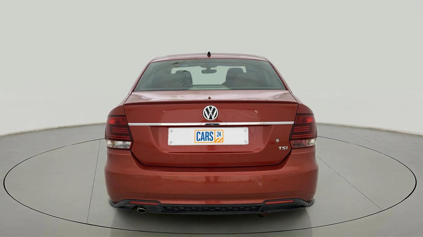2021 Volkswagen Vento HIGHLINE PLUS 1.0L TSI AT, Petrol, Automatic, 45,875 km, Back/Rear