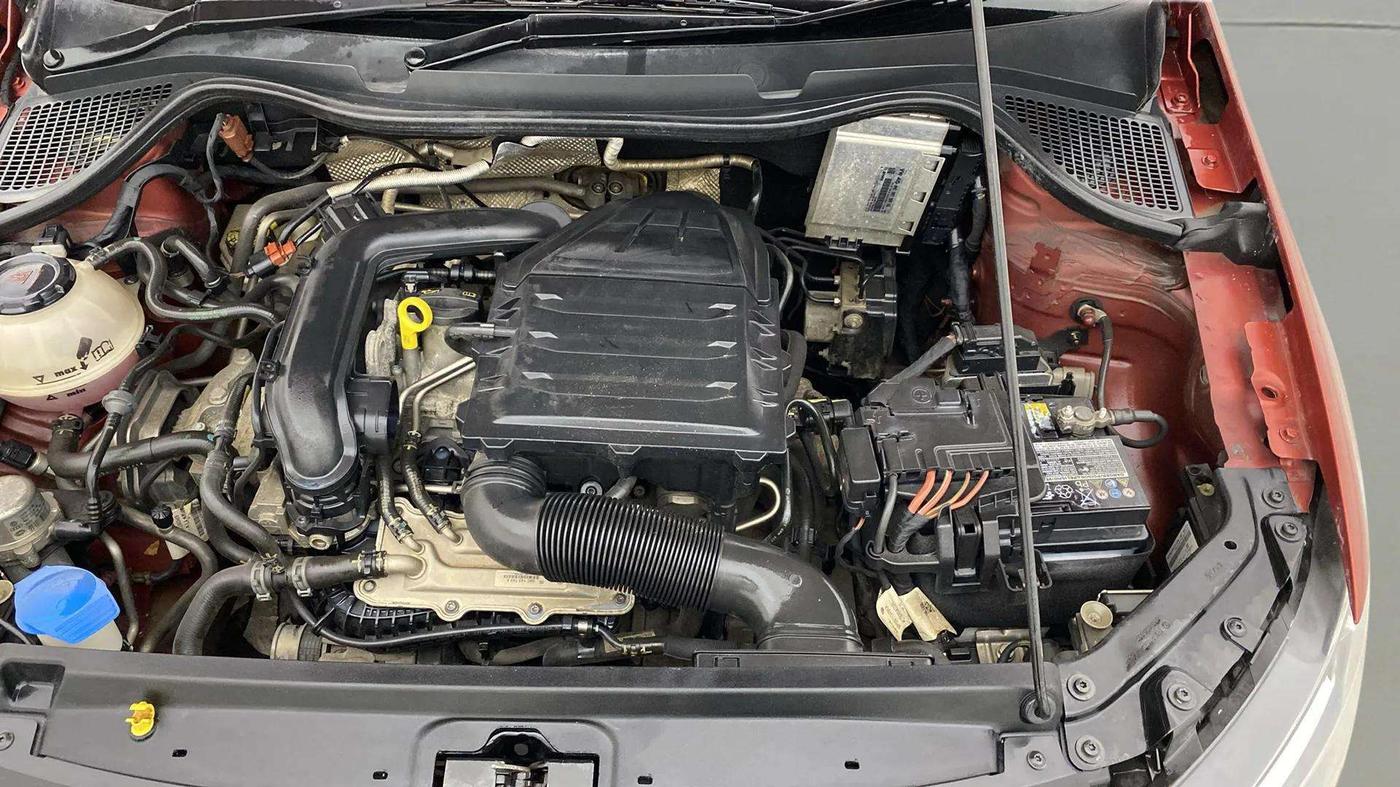2021 Volkswagen Vento HIGHLINE PLUS 1.0L TSI AT, Petrol, Automatic, 45,875 km, Engine View - Left