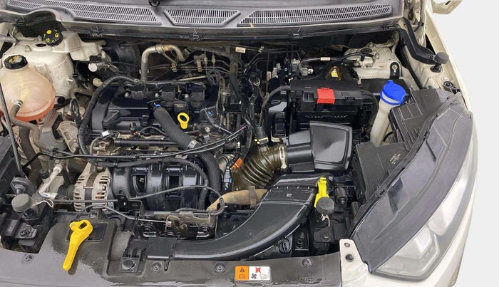 2019 Ford Ecosport TITANIUM + 1.5L PETROL AT, Petrol, Automatic, 61,779 km, Engine View - Left