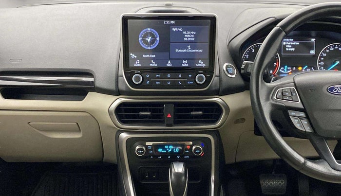 2019 Ford Ecosport TITANIUM + 1.5L PETROL AT, Petrol, Automatic, 61,779 km, Air Conditioner