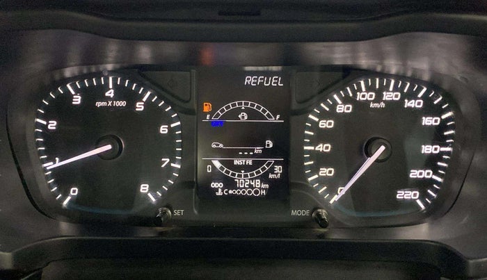 2020 Tata ALTROZ XE PETROL, CNG, Manual, 70,228 km, Odometer Image