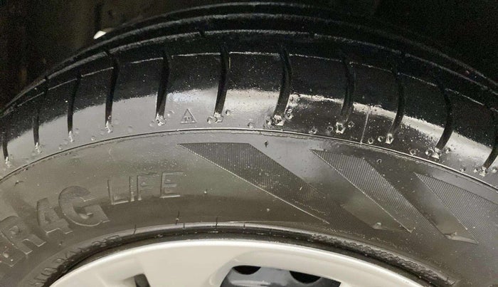 2022 Hyundai AURA S 1.2 CNG, CNG, Manual, 78,693 km, Left Rear Tyre Tread