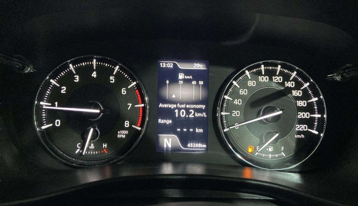2022 Maruti Baleno ALPHA 1.2 AGS, Petrol, Automatic, 45,257 km, Odometer Image