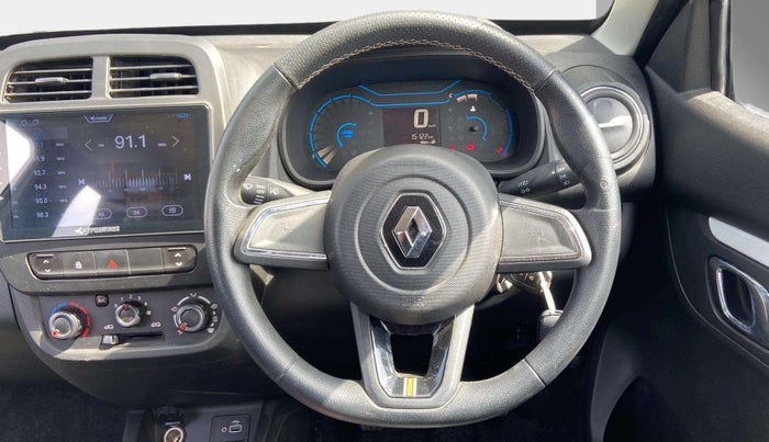 2022 Renault Kwid CLIMBER MT 1.0, Petrol, Manual, 15,104 km, Steering Wheel Close Up