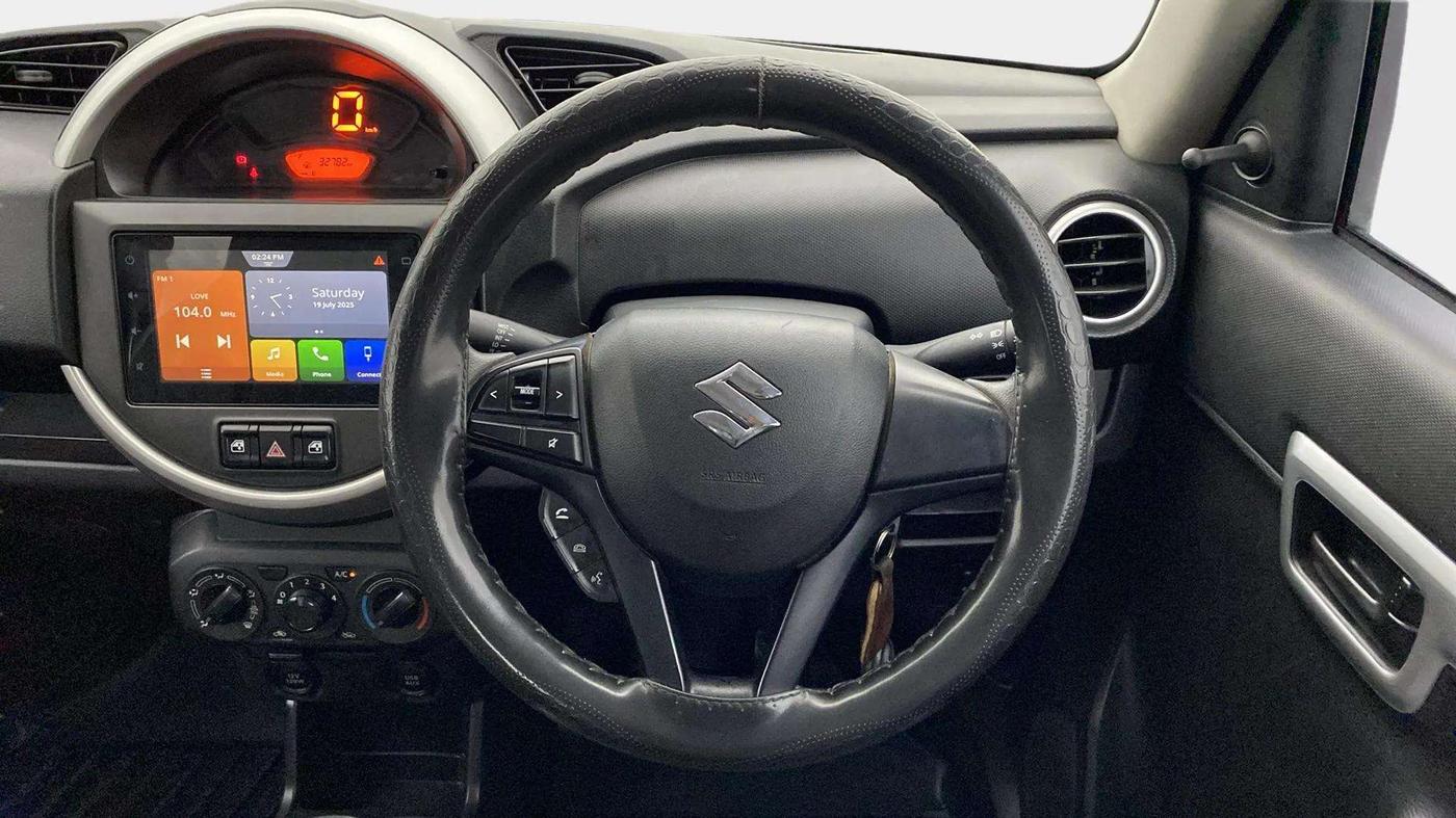 2019 Maruti S PRESSO VXI+, Petrol, Manual, 32,767 km, Steering Wheel Close Up