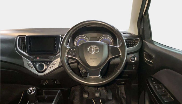 2020 Toyota Glanza V, Petrol, Manual, 79,829 km, Steering Wheel Close Up