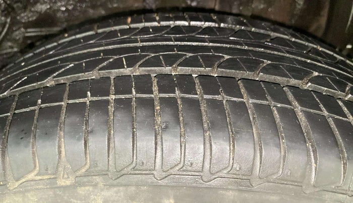 2022 Tata Tiago XZA PETROL, Petrol, Automatic, 34,573 km, Left Rear Tyre Tread