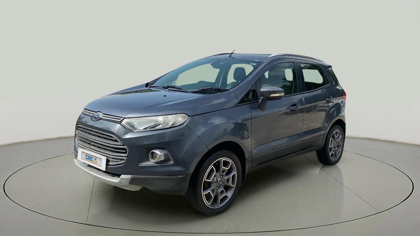 2017 Ford Ecosport TITANIUM+ 1.5L DIESEL, Diesel, Manual, 93,109 km, Left Front Diagonal