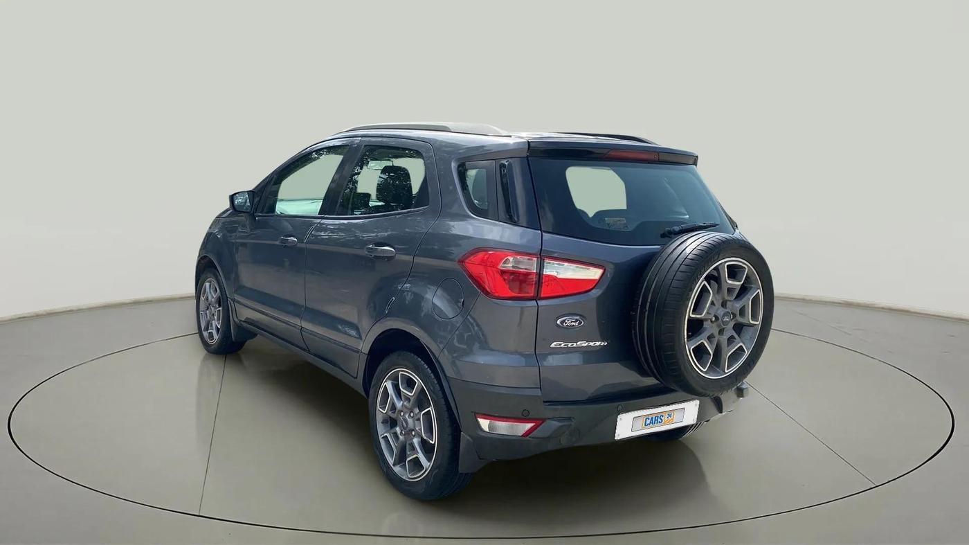 2017 Ford Ecosport TITANIUM+ 1.5L DIESEL, Diesel, Manual, 93,109 km, Left Back Diagonal