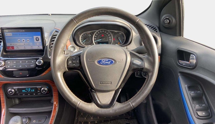2020 Ford New Figo TITANIUM BLU 1.2 PETROL, Petrol, Manual, 44,105 km, Steering Wheel Close Up