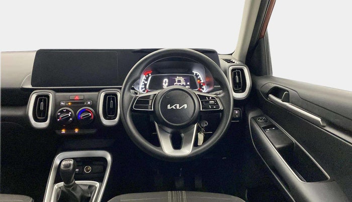 2024 KIA SONET HTE 1.2, Petrol, Manual, 7,755 km, Steering Wheel Close Up