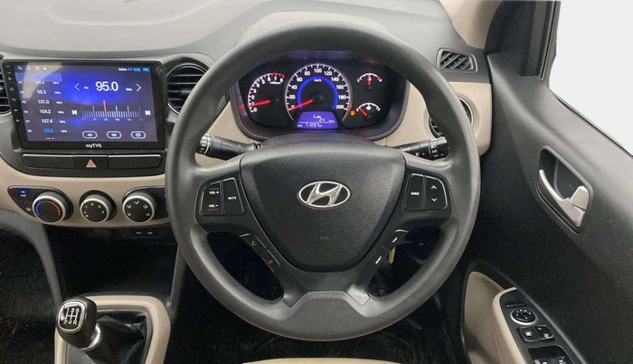 2016 Hyundai Grand i10 SPORTZ 1.2 KAPPA VTVT, Petrol, Manual, 71,085 km, Steering Wheel Close Up