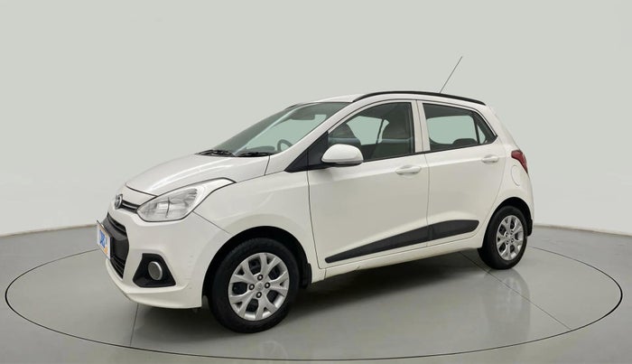 2016 Hyundai Grand i10 SPORTZ 1.2 KAPPA VTVT, Petrol, Manual, 71,085 km, Left Front Diagonal
