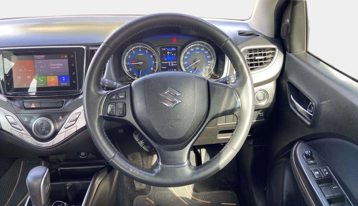 2021 Maruti Baleno ALPHA CVT PETROL 1.2, Petrol, Automatic, 27,070 km, Steering Wheel Close Up