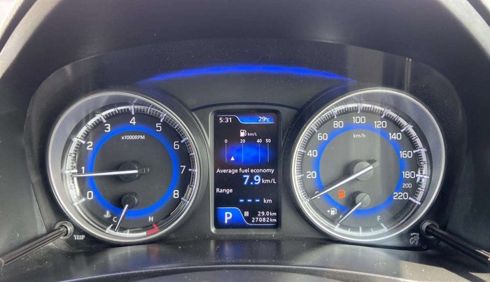 2021 Maruti Baleno ALPHA CVT PETROL 1.2, Petrol, Automatic, 27,070 km, Odometer Image
