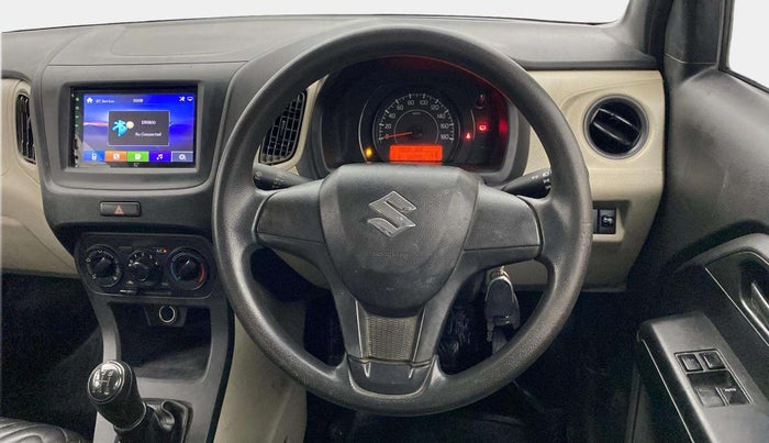 2019 Maruti New Wagon-R LXI CNG 1.0, CNG, Manual, 56,015 km, Steering Wheel Close Up
