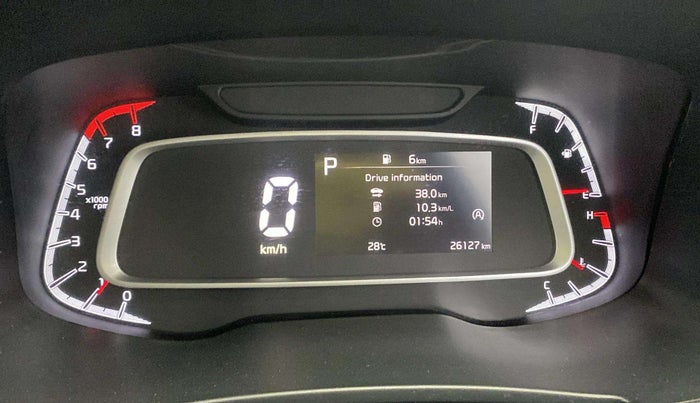 2023 KIA SONET 	 HTX 1.0 TURBO DCT, Petrol, Automatic, 26,088 km, Odometer Image
