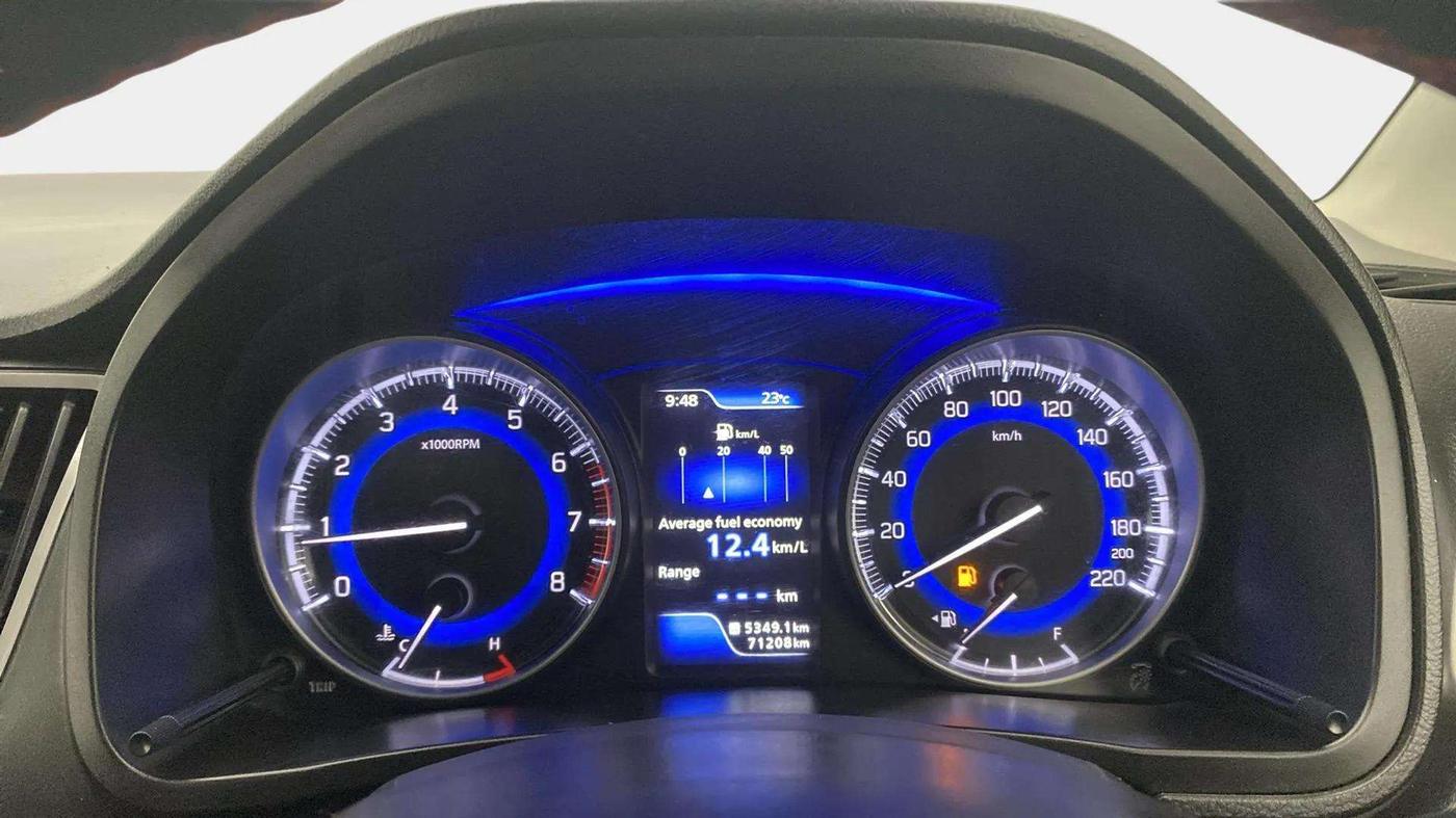 2021 Toyota Glanza G, Petrol, Manual, 71,343 km, Odometer Image