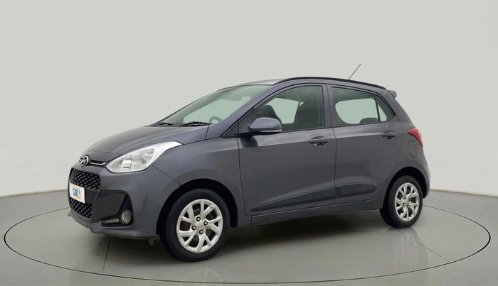 2018 Hyundai Grand i10 SPORTZ 1.2 KAPPA VTVT, Petrol, Manual, 56,885 km, Left Front Diagonal