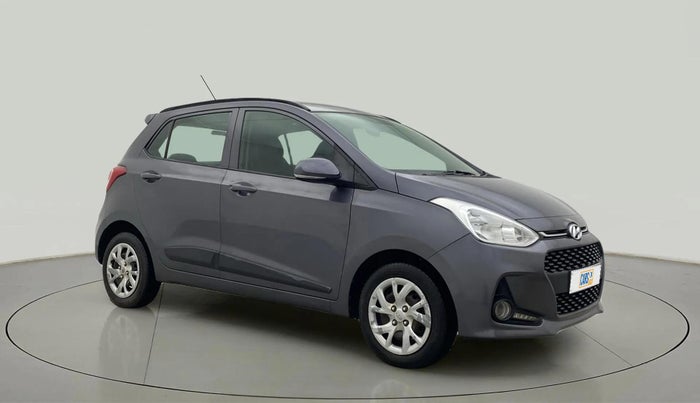 2018 Hyundai Grand i10 SPORTZ 1.2 KAPPA VTVT, Petrol, Manual, 56,885 km, Right Front Diagonal