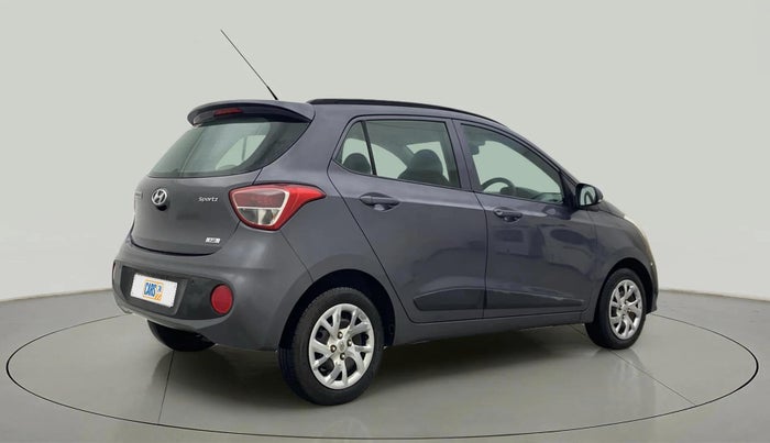 2018 Hyundai Grand i10 SPORTZ 1.2 KAPPA VTVT, Petrol, Manual, 56,885 km, Right Back Diagonal