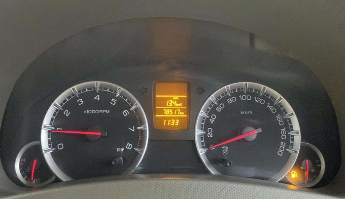 2015 Maruti Ertiga VXI, Petrol, Manual, 78,453 km, Odometer Image