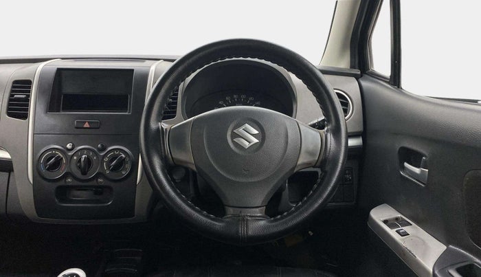 2012 Maruti Wagon R 1.0 LXI, Petrol, Manual, 1,01,230 km, Steering Wheel Close Up