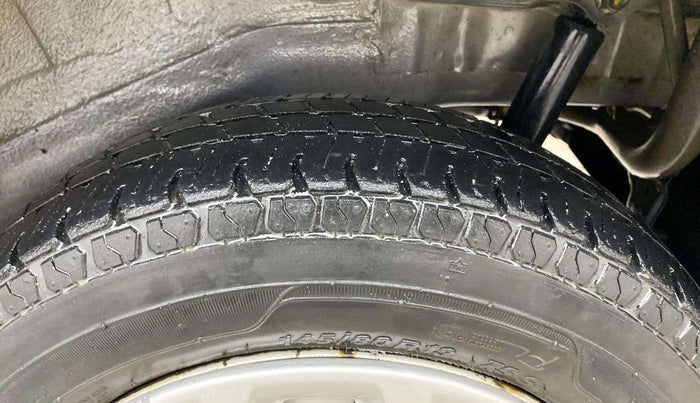 2012 Maruti Wagon R 1.0 LXI, Petrol, Manual, 1,01,230 km, Left Rear Tyre Tread