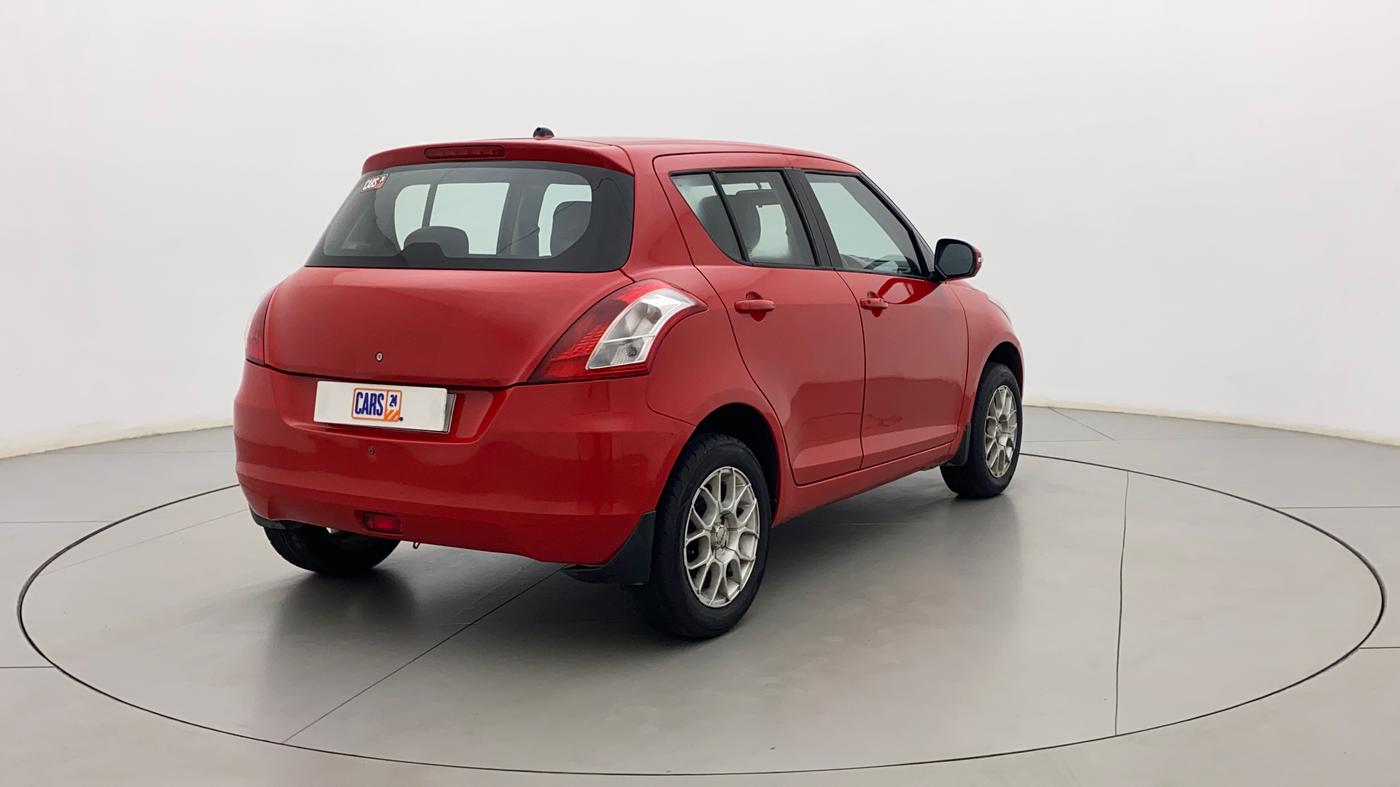2017 Maruti Swift VXI O, Petrol, Manual, 52,155 km, Right Back Diagonal