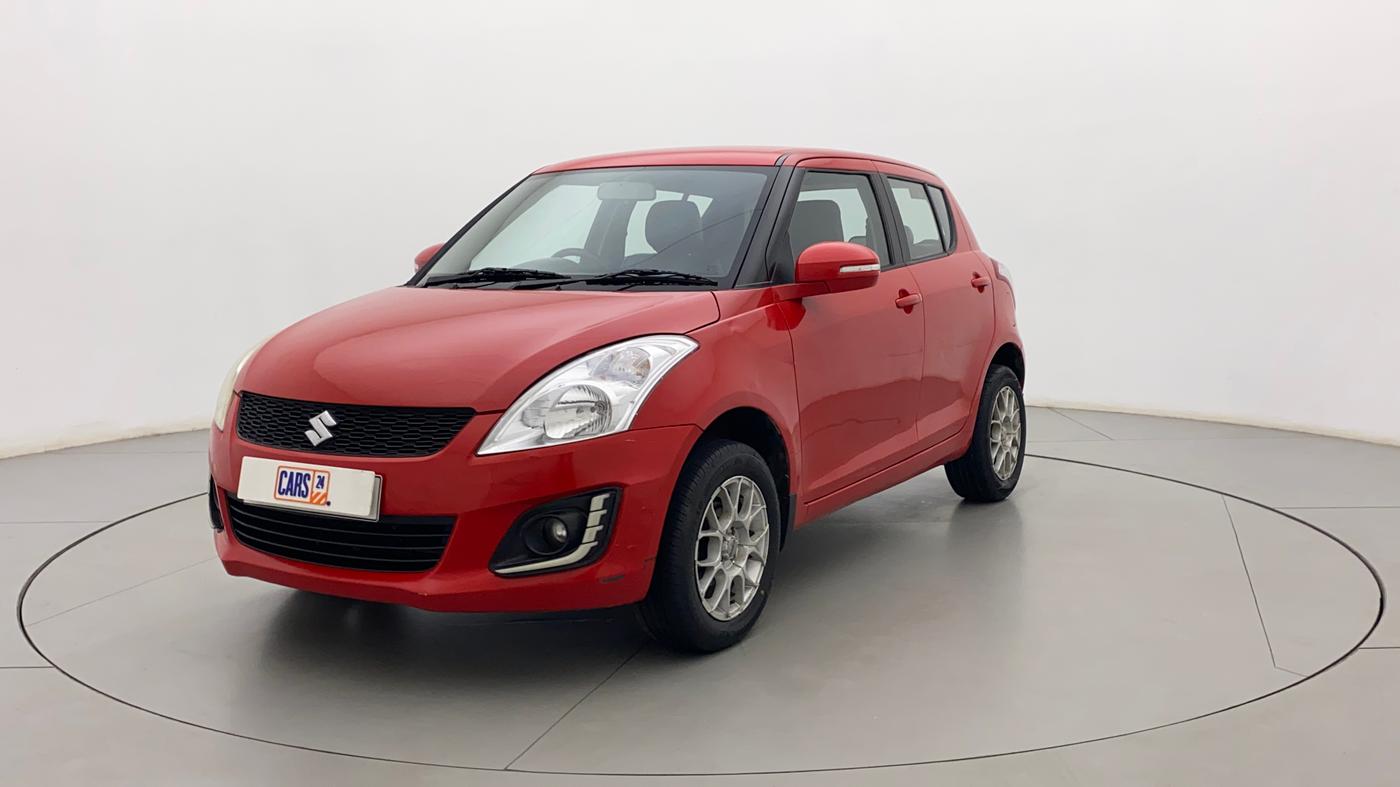 2017 Maruti Swift VXI O, Petrol, Manual, 52,155 km, Left Front Diagonal