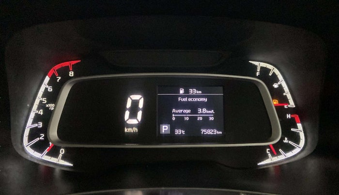 2021 KIA SONET HTK PLUS 1.0 DCT, Petrol, Automatic, 75,802 km, Odometer Image