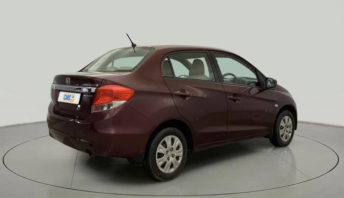 2013 Honda Amaze 1.2L I-VTEC S, Petrol, Manual, 51,446 km, Right Back Diagonal