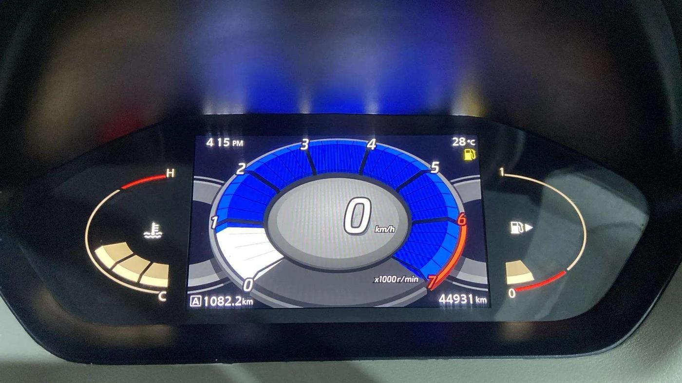 2022 Nissan MAGNITE XV TURBO, Petrol, Manual, 45,021 km, Odometer Image