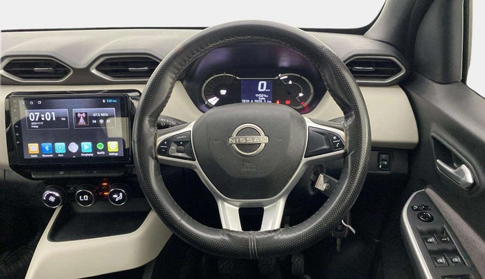 2022 Nissan MAGNITE XV EXECUTIVE, Petrol, Manual, 44,576 km, Steering Wheel Close Up
