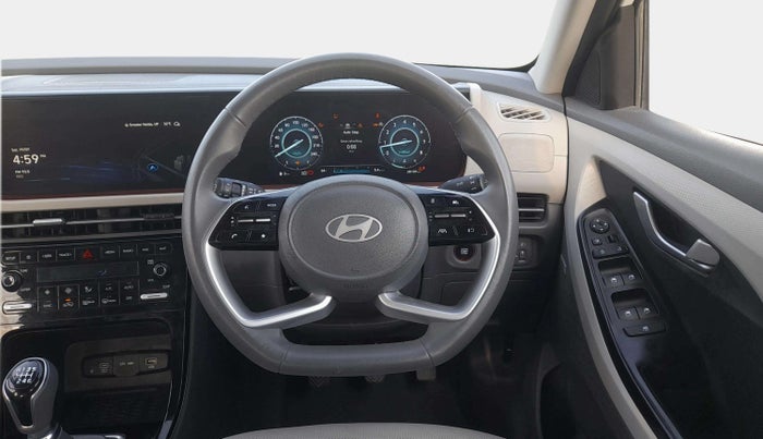 2024 Hyundai Creta SX (O) 1.5 PETROL, Petrol, Manual, 28,102 km, Steering Wheel Close Up