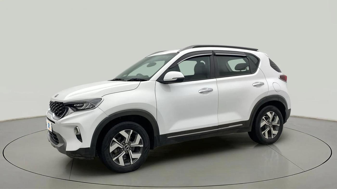 2020 KIA SONET HTX PLUS 1.0 IMT, Petrol, Manual, 82,245 km, Left Front Diagonal