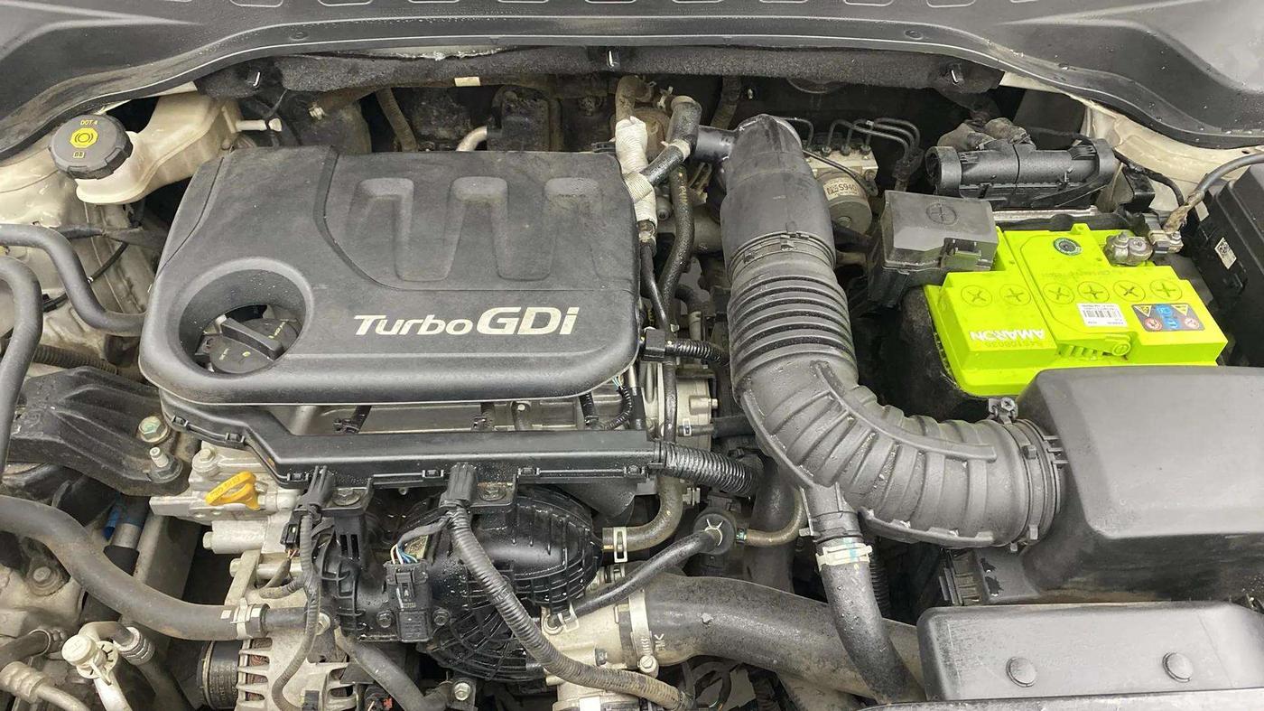 2020 KIA SONET HTX PLUS 1.0 IMT, Petrol, Manual, 82,245 km, Engine View