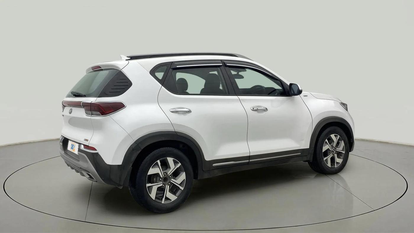 2020 KIA SONET HTX PLUS 1.0 IMT, Petrol, Manual, 82,245 km, Right Back Diagonal