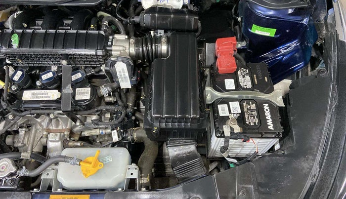2024 Tata ALTROZ XZA + SUNROOF, Petrol, Automatic, 4,304 km, Engine View - Left