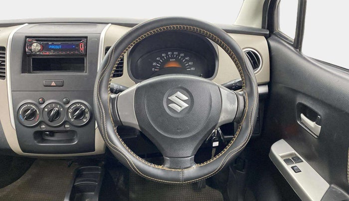 2014 Maruti Wagon R 1.0 LXI CNG, CNG, Manual, 62,059 km, Steering Wheel Close Up