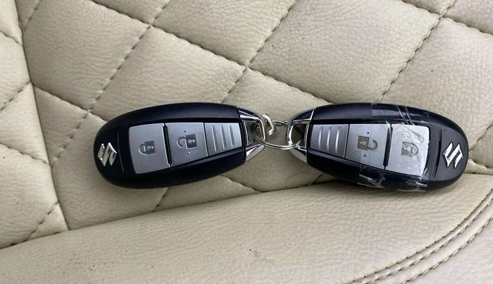 2022 Maruti S Cross ZETA 1.5, Petrol, Manual, 78,131 km, Key Close Up