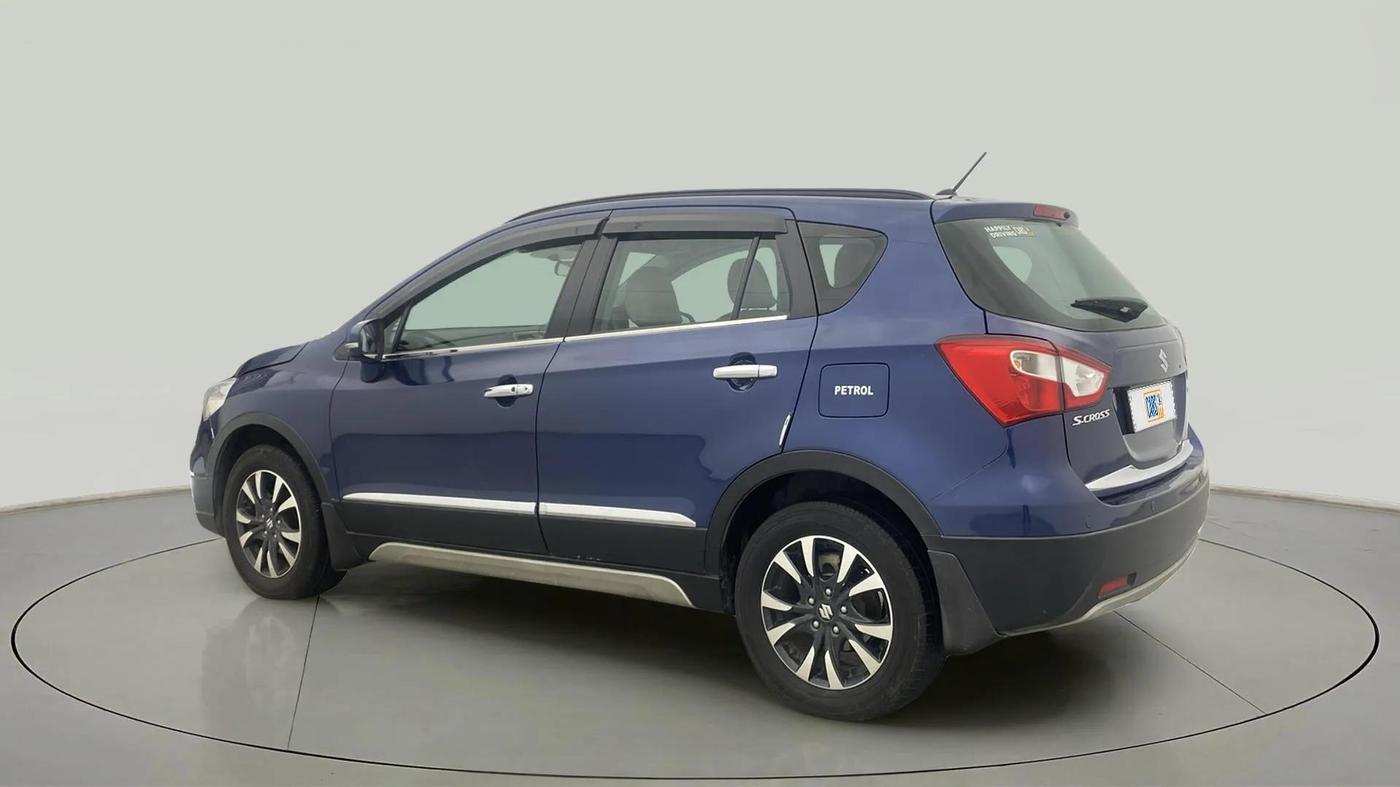 2022 Maruti S Cross ZETA 1.5, Petrol, Manual, 78,226 km, Left Back Diagonal